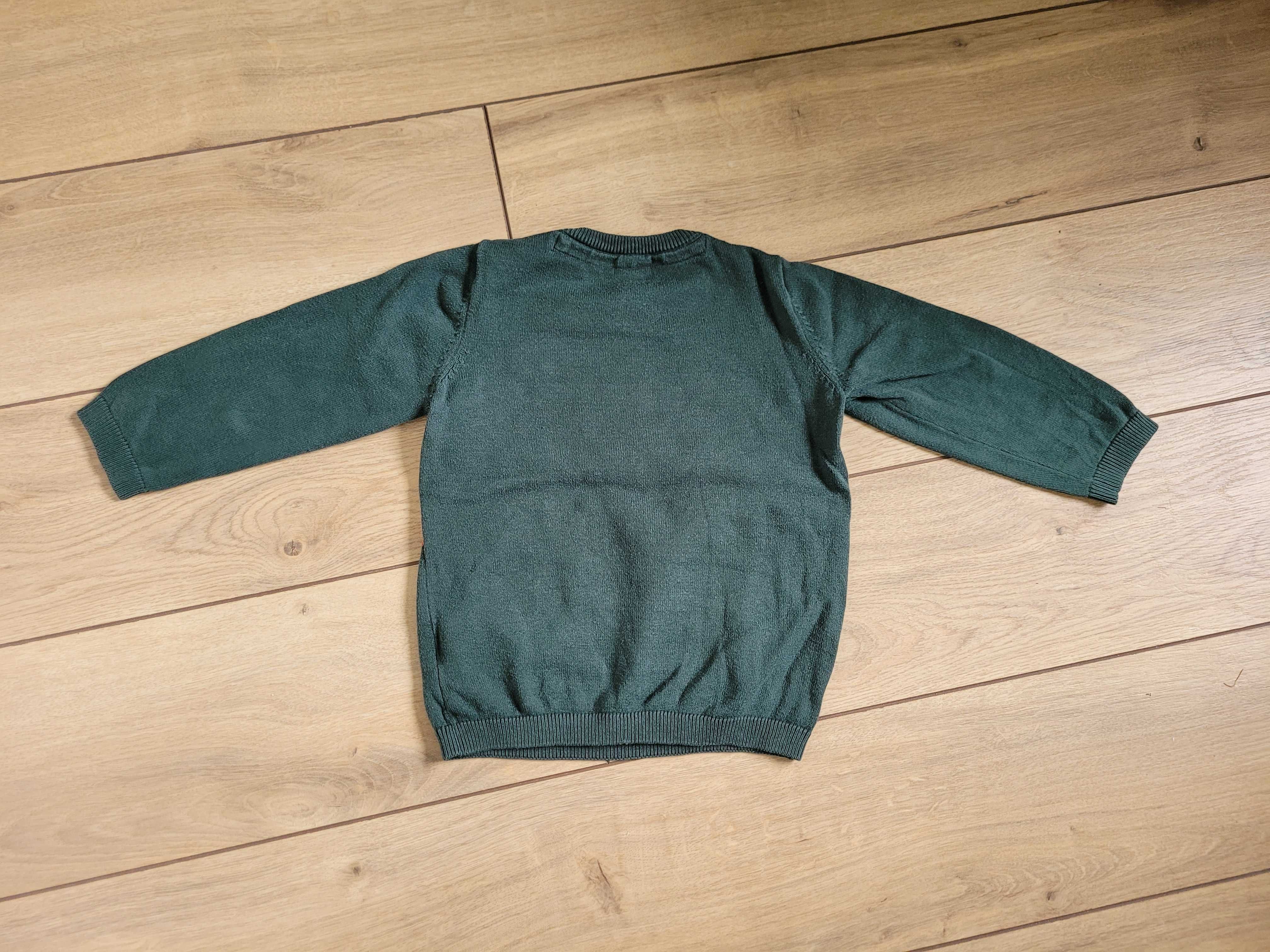 Sweter H&M 86 12-18 bawełna 1+1 gratis niemowlęce chłopięce 2szt