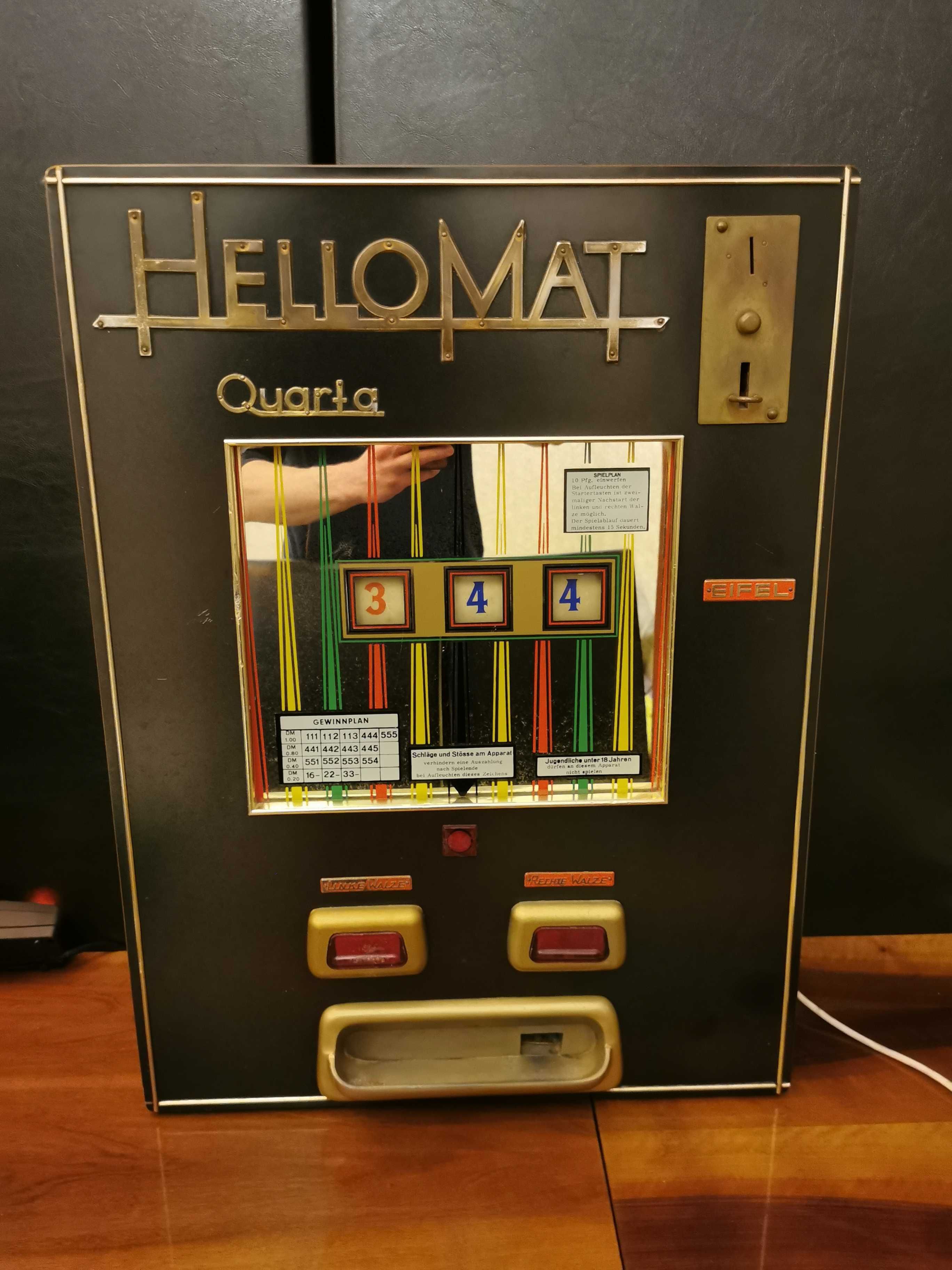 Automat do gry Hellomat Quarta Eifel Vintage 1965