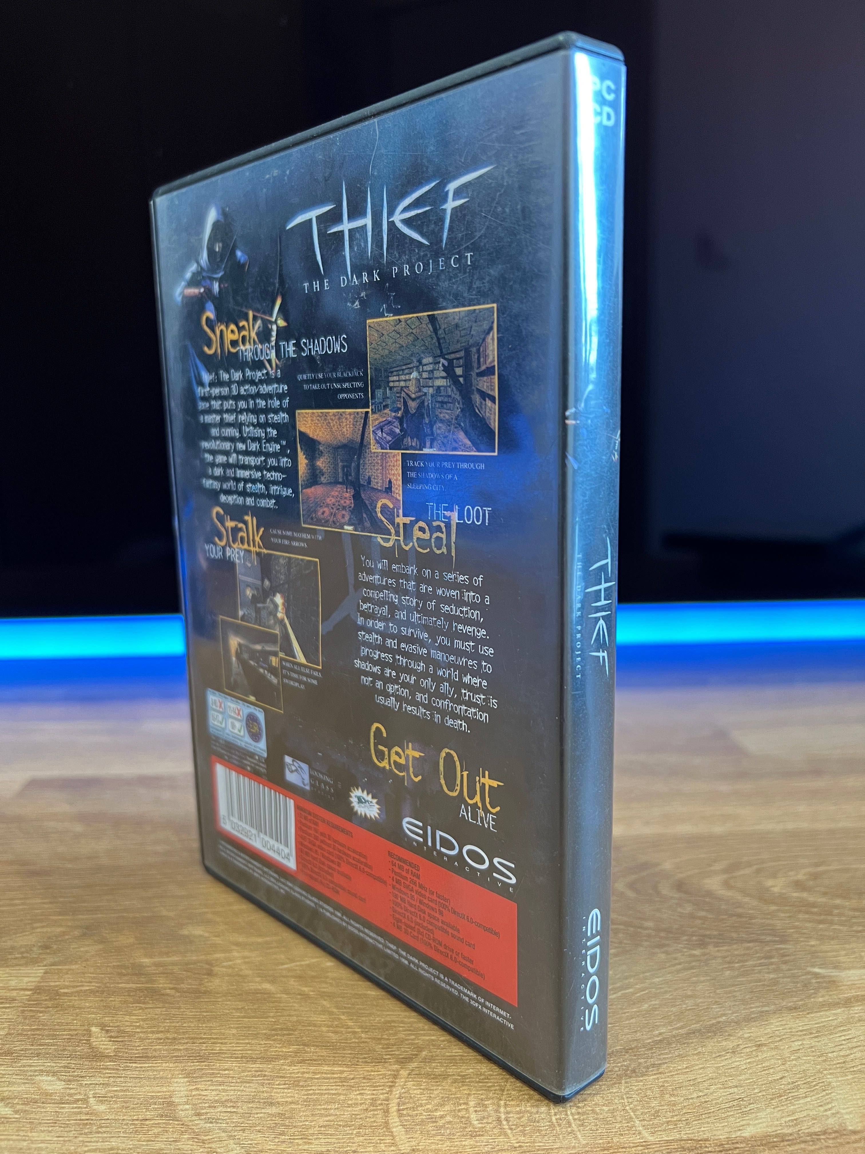 Thief The Dark Project UNIKAT (PC EN 1998) CD BOX Looking Glass