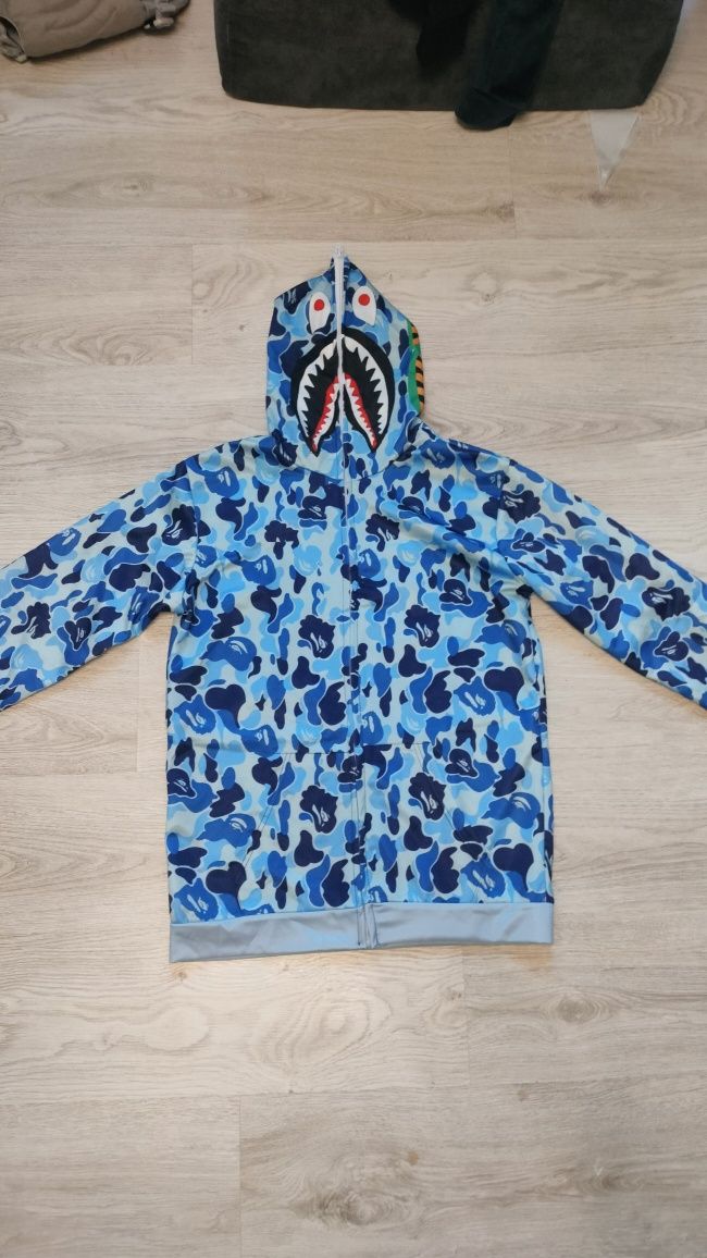 Bluza Bape niebieska