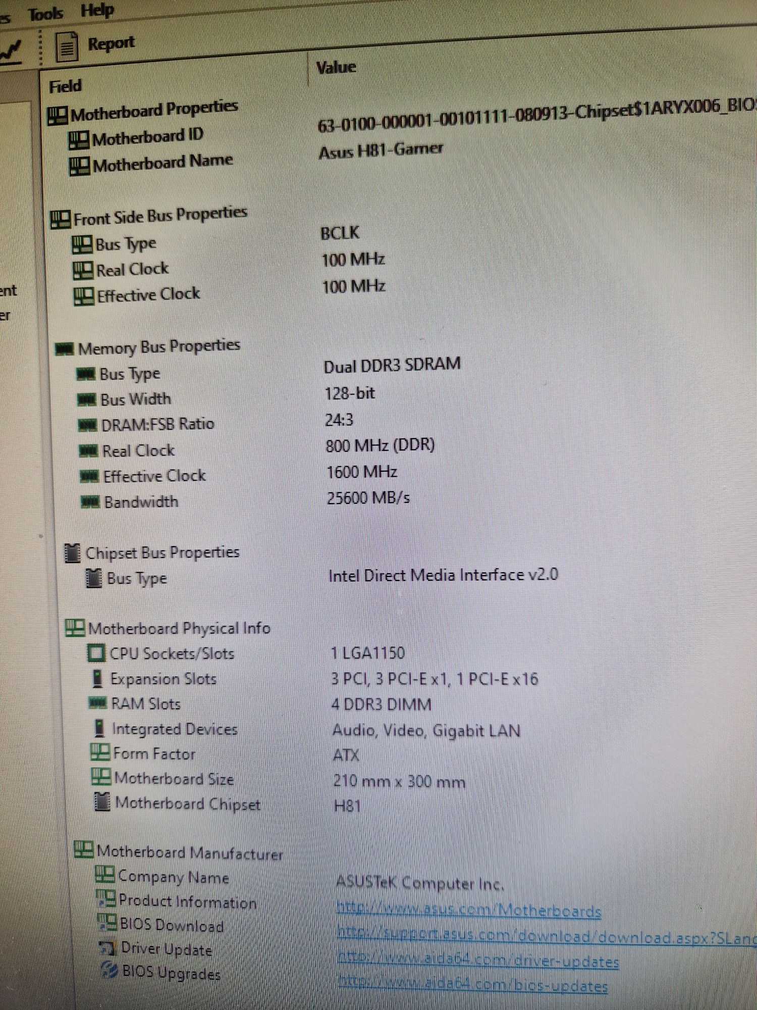 Intel i5-4460 3.2-3.4Ghz/Материнська плата/16гб память Комплект для ПК