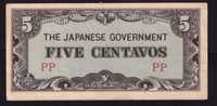 Filipiny, banknot 5 centavos (1942) - st. 3
