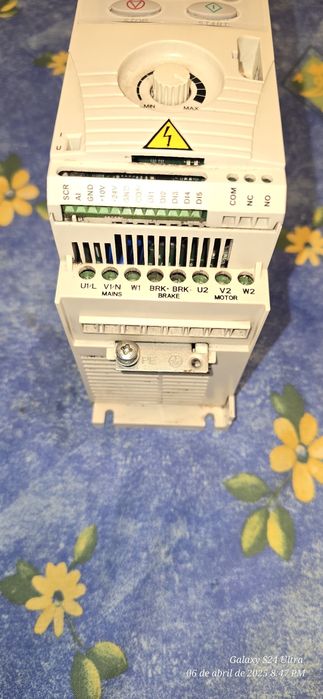 Variador frequência 1.1KW