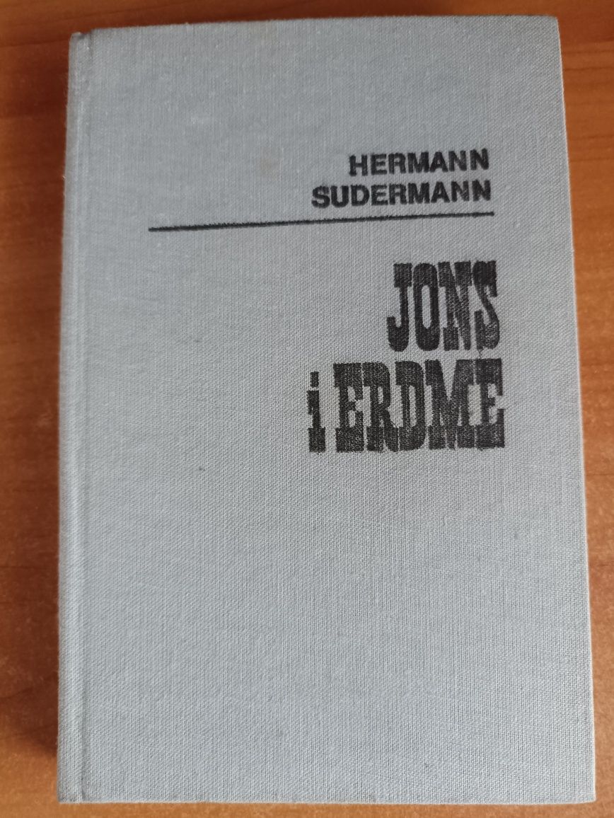 Hermann Sudermann "Jons I Erdme"