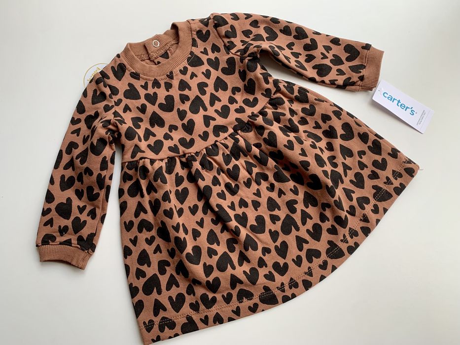 Дитяче плаття з довгим рукавом Carters