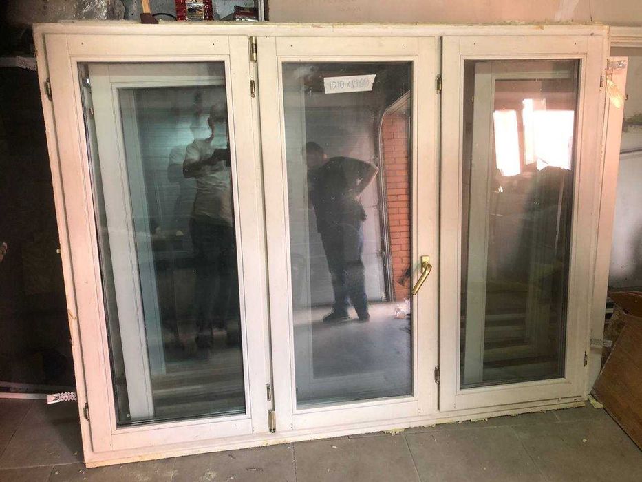 Продам деревянные окна (5 шт.) с дубовыми подоконниками