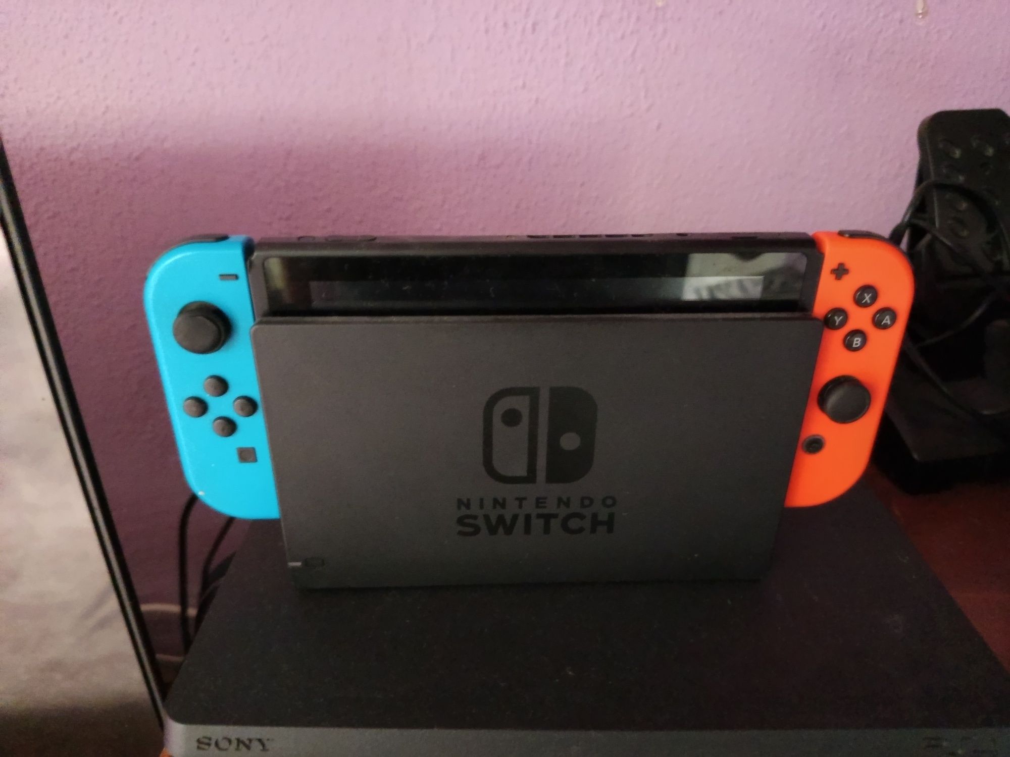 Switch v2 desbloqueada com acessórios