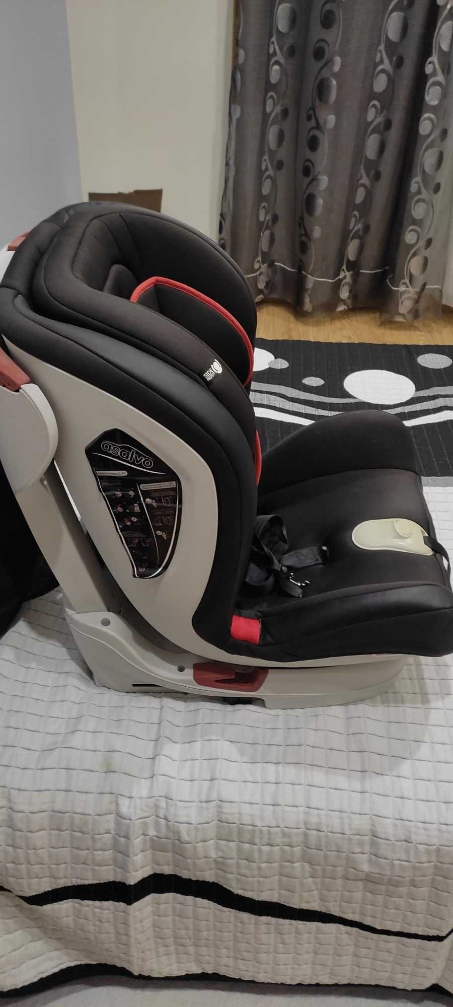 Cadeira auto com isofix, grupo 1,2 e 3