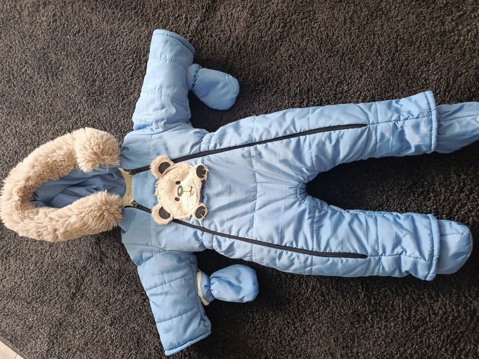 Зимовий теплий комбінзон