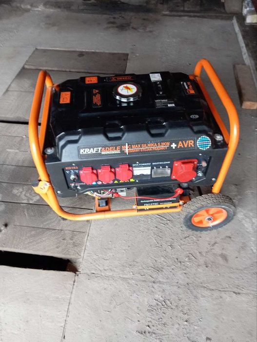 Генератор бензиновый Kraft&Dele KD163 2,8 кВт - Майже не був у роботі