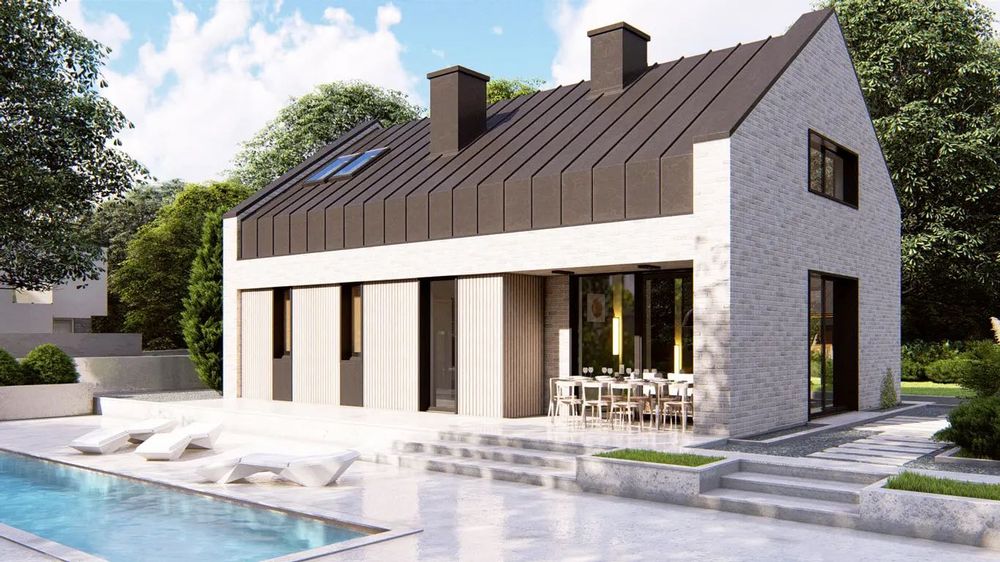 Przed sprzedaż dom ekologiczny szkieletowy