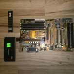 Retro zestaw płyta główna bx-440B + Pentium 2 + 256 mb sdram
