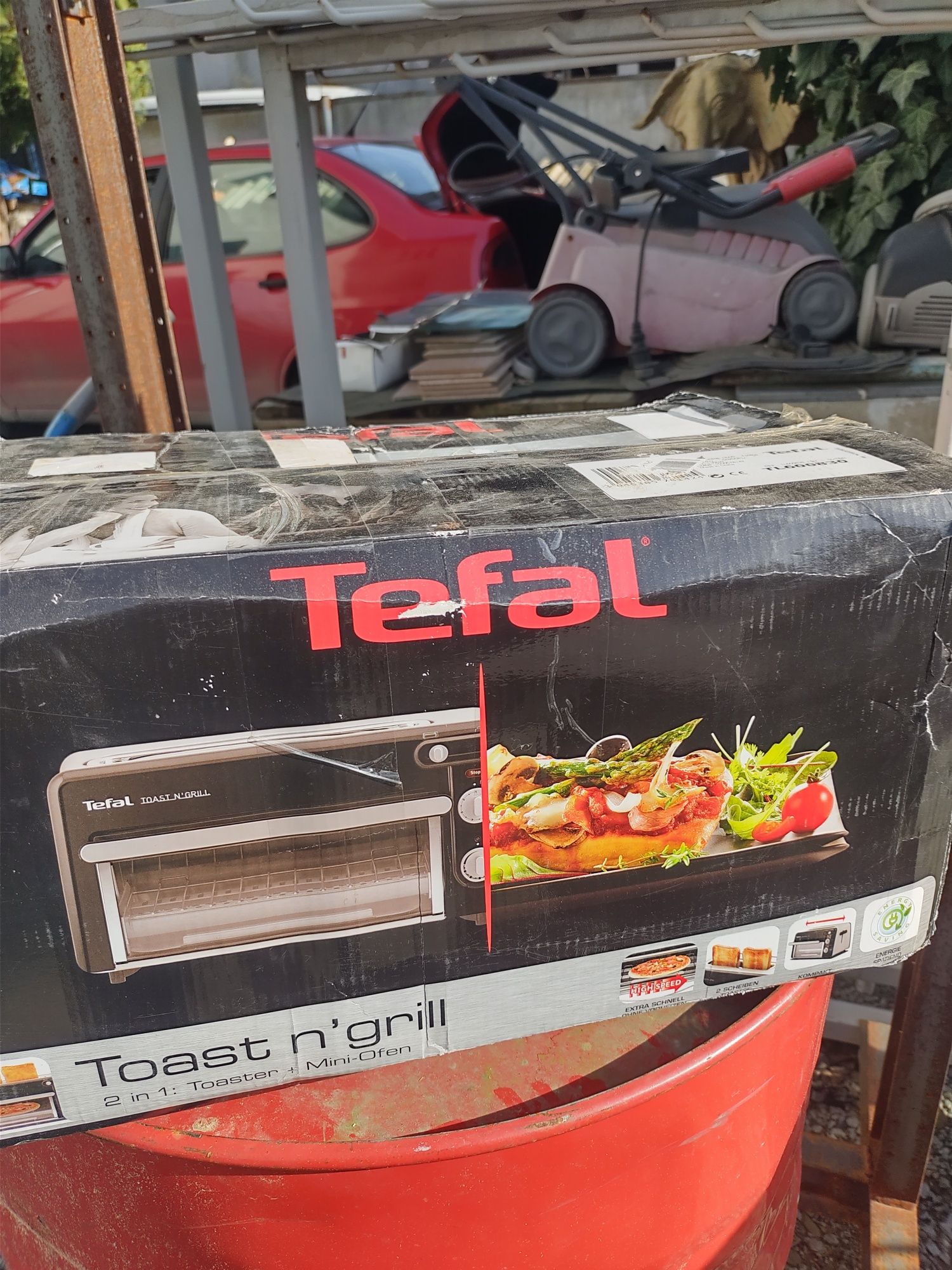 Tefal 2-1. Тостер духавка.