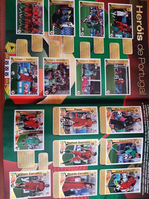 Caderneta cromos futebol 16/17