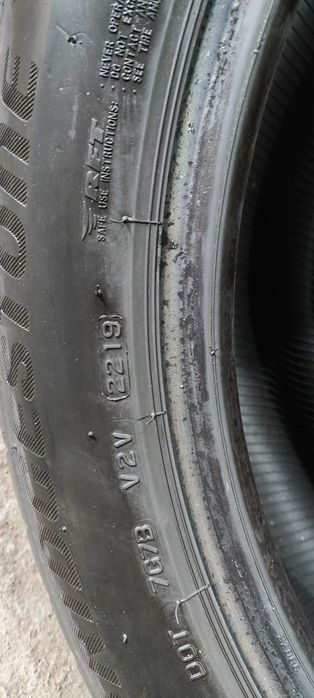 БЕЗ ПРЕДОПЛАТ Шини/Колеса Bridgestone 275 45 R20 110V Runflat Зима#609