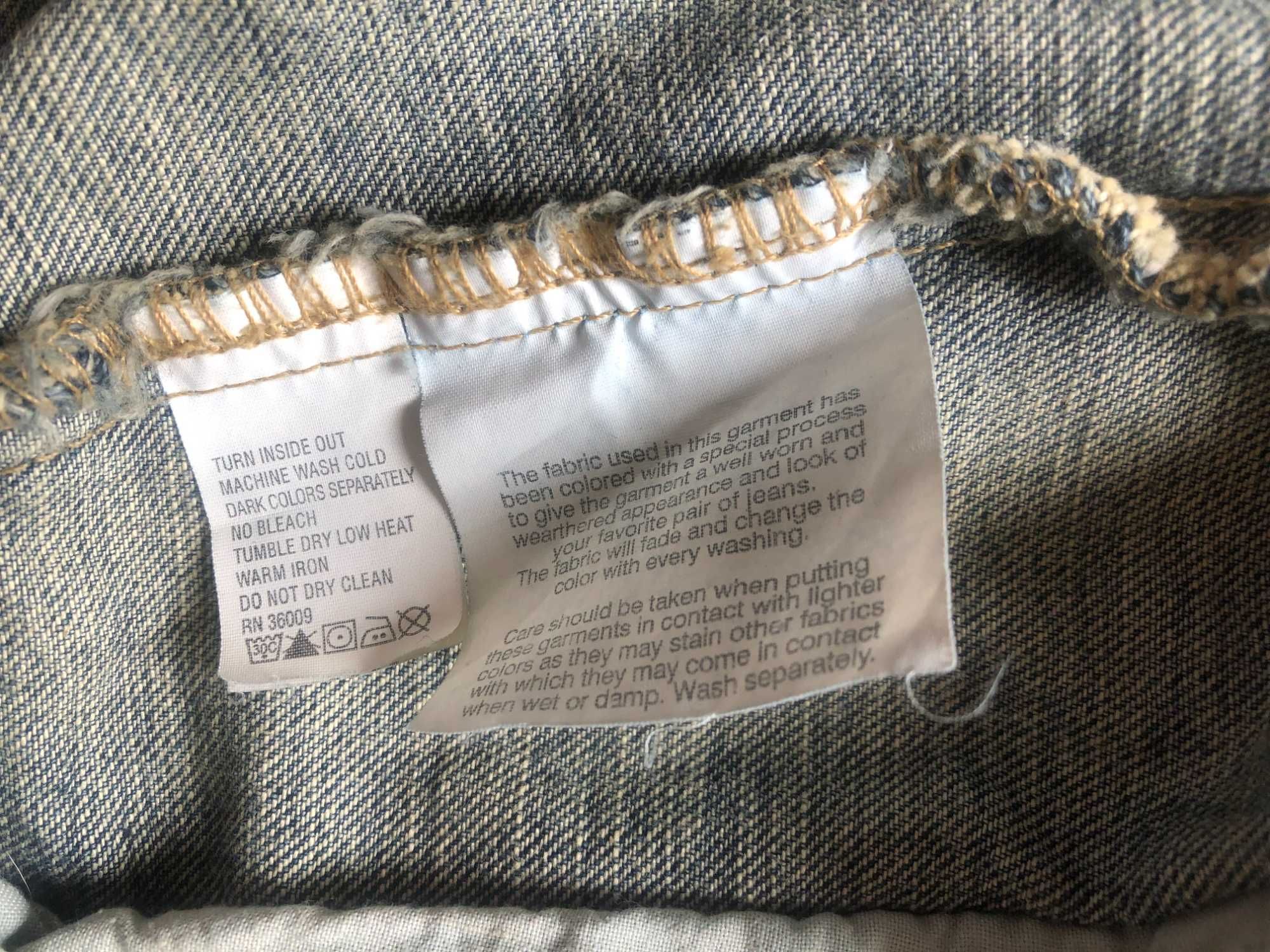 CK Calvin Klein kurtka dżinsowa męska L vintage