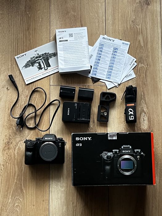 Sony Alpha A9 - komplet, przebieg 100k