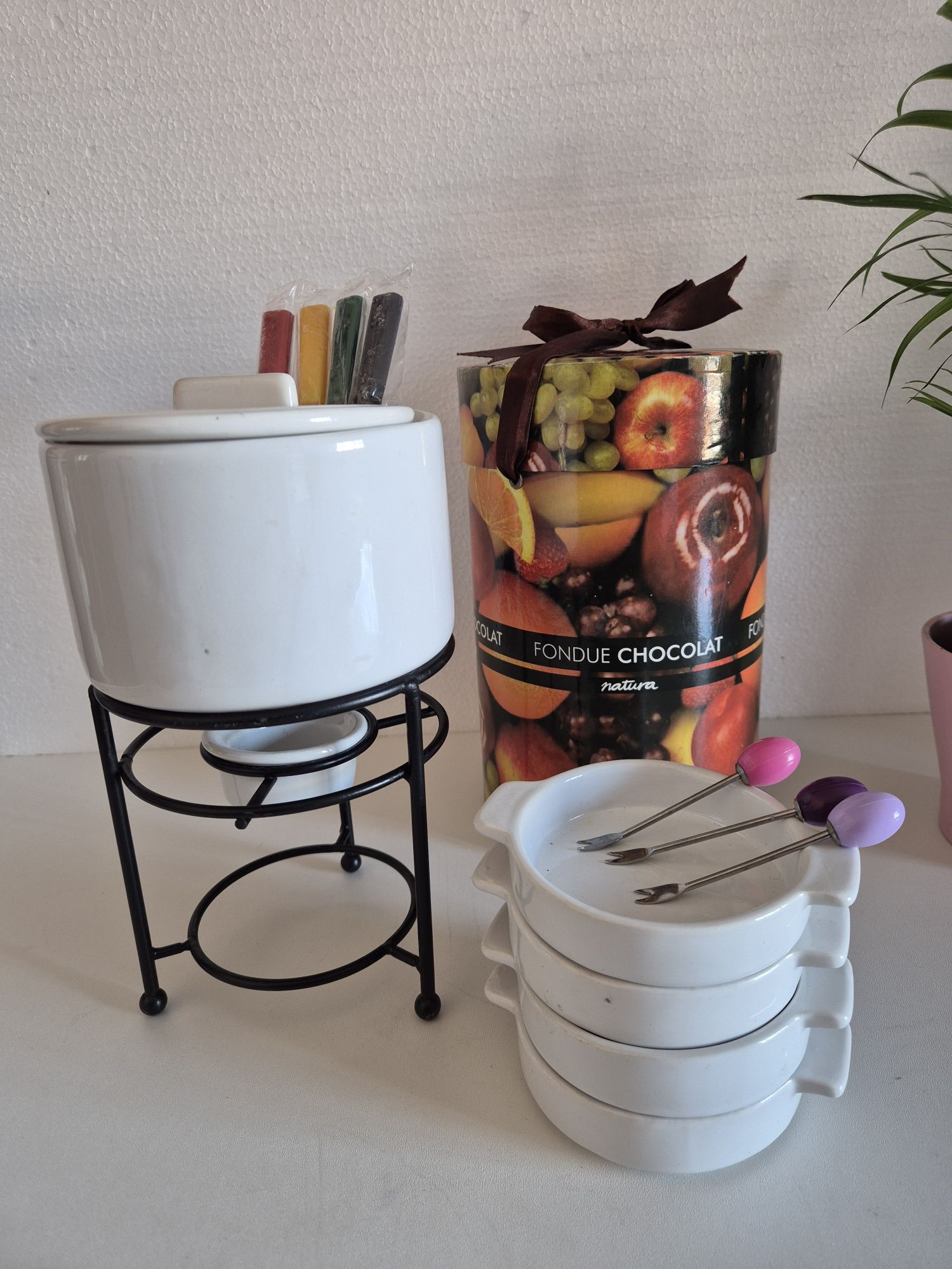 Fondue para chocolate