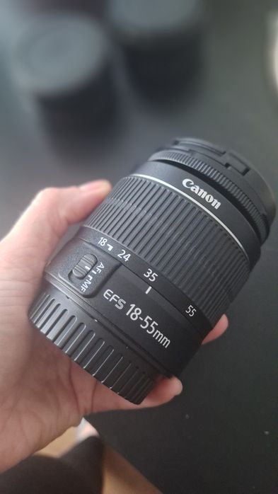 Obiektyw canon efs 18-55 mm