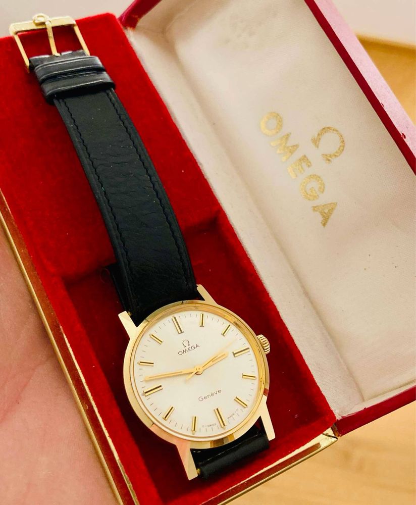 Zloty zegarke Omega z 1970 roku