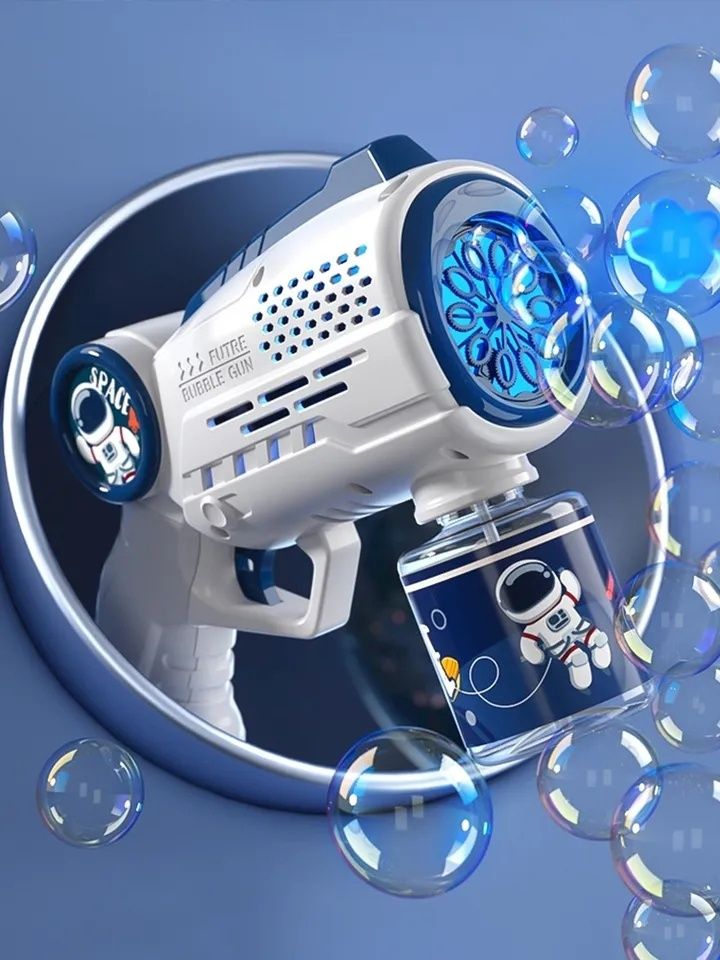 Генератор мильних бульбашок пістолет-генератор з підсвіткою