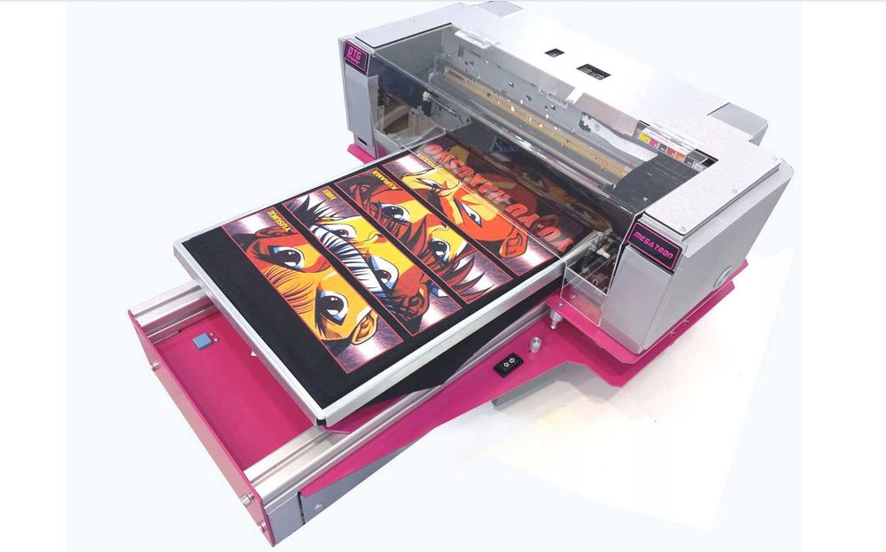 Drukarka DTG do odzieży T-shirt koszulki FV Alfa400 EPSON DX5