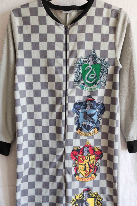 Дитяче кігурумі піжама сліп Гаррі Поттер Гриффіндор Слизерин 134-140