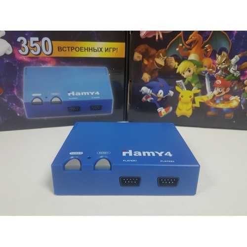 НОВАЯ игровая приставка Hamy4 350 игр Dendy 8 bit Sega 16 bit Денди