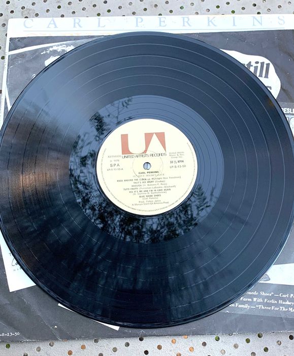 Carl Perkins – Ol' Blue Suede's Back LP