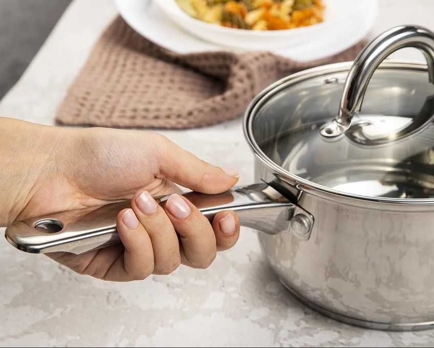 Набор посуды  Ardesto Gemini Gourmet AR1908PS, 8 пр-в/ нерж-ка/ новый