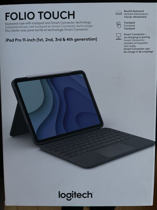 Klawiatura Logitech Folio Touch ipad 11-inch.