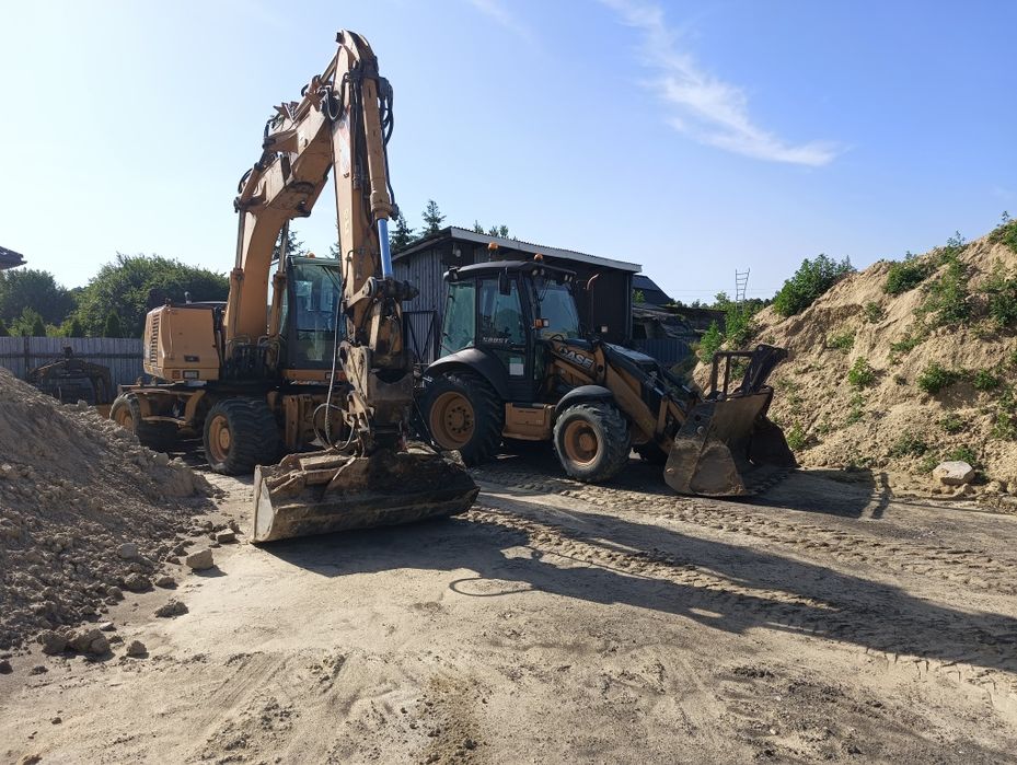 Beton kruszony czysty, piach, wywóz, ziemia, żwir