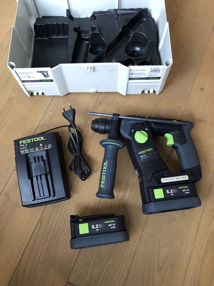 Безщітковий Акум.перфоратор Festool BHC 18