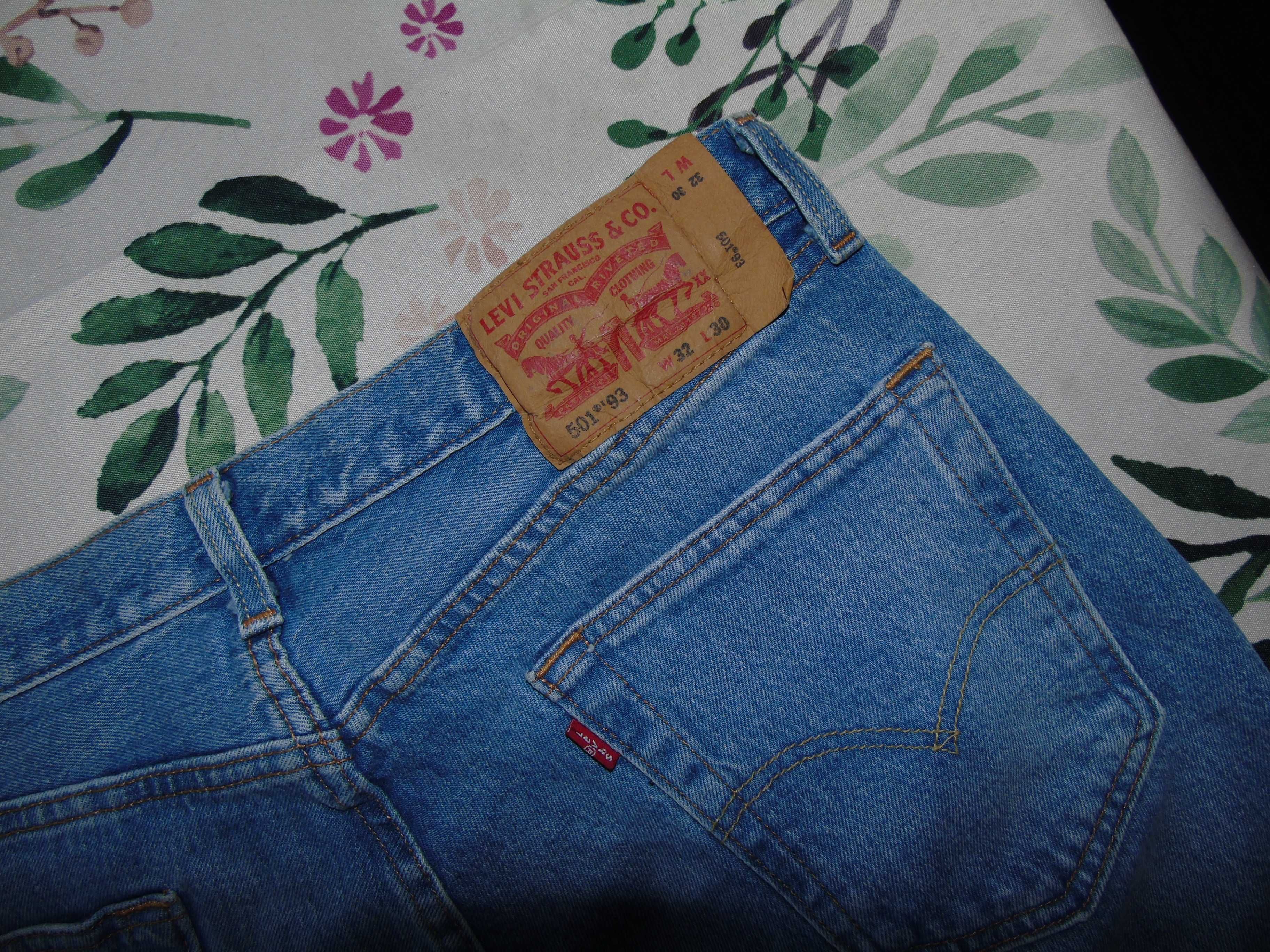 Levis 501 32/30 Spodnie Slim