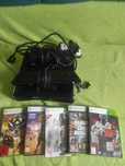 Xbox360 z grami i padem
