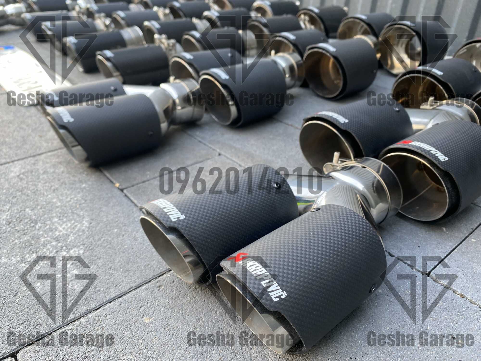 БЕЗ ПЕРЕДПЛАТ насадка на вихлопну выхлопной akrapovic акрапович карбон