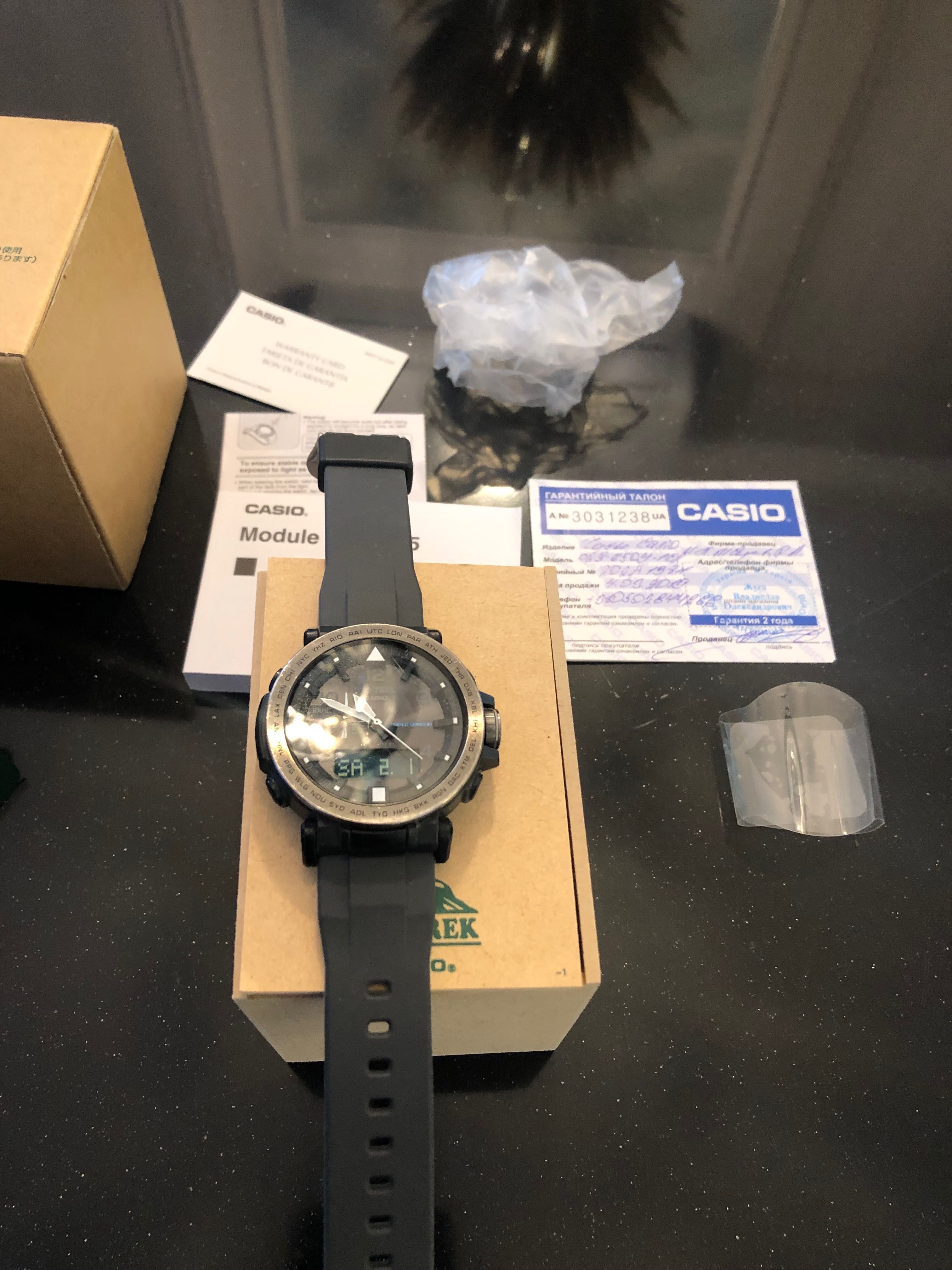 часы Casio PRG-650Y-1СR