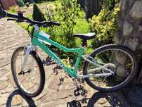 Woom 5 koła 24" Mint Green - lekki rower