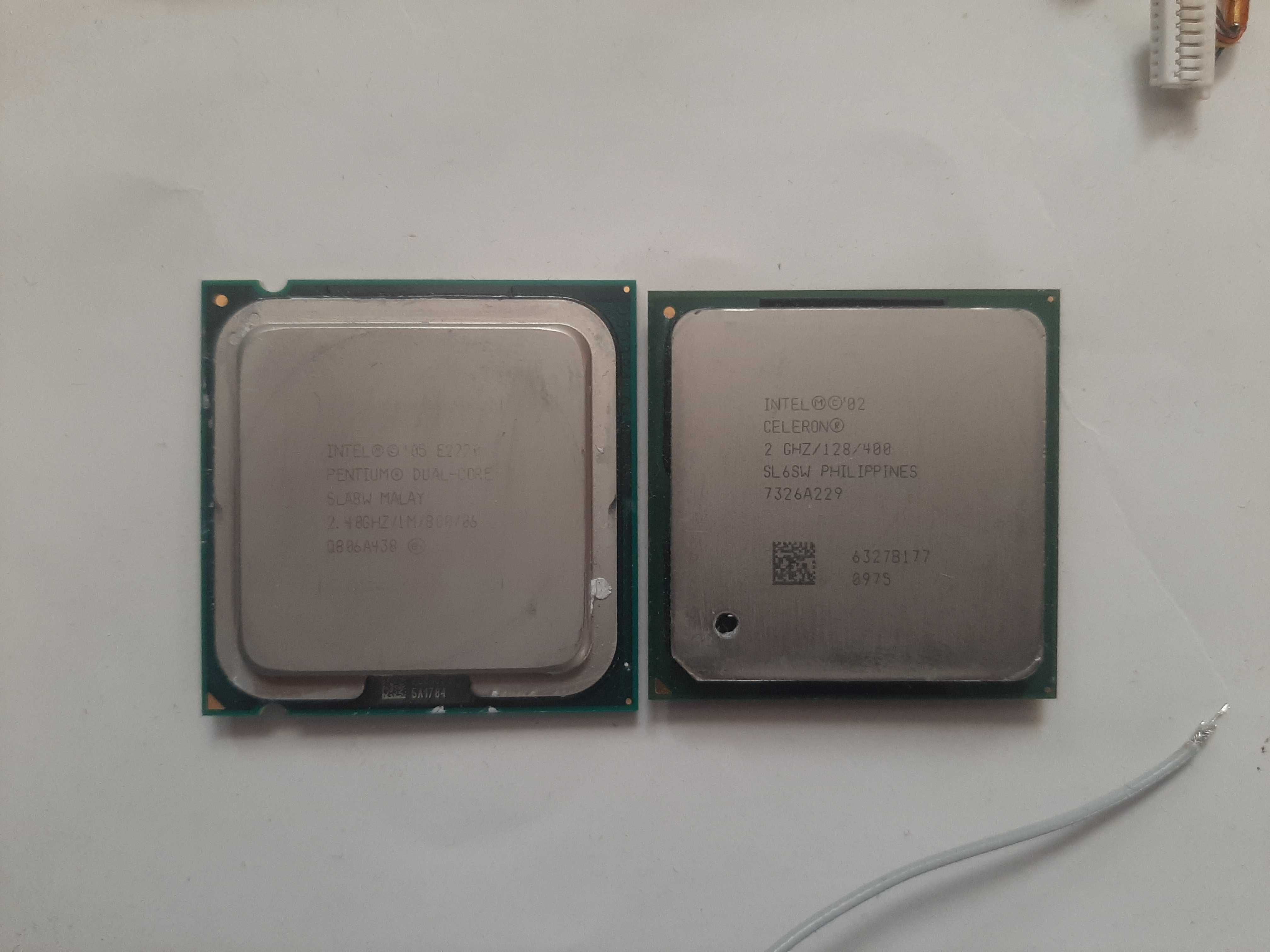 Процессоры Intel Celeron 2 GHz socket 478 и DualCore E2220 2,4 GHz