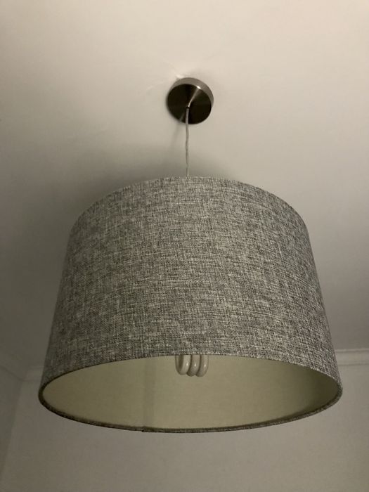 Candeeiro Abajur IKEA Cinzento [Novo]