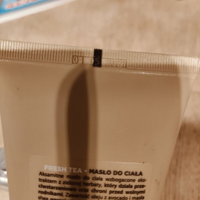 Dwa balsamy masła do ciała Stara mydlarnia fresh Tea