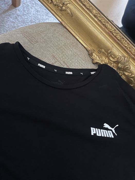 Чорний лонгслів Puma
