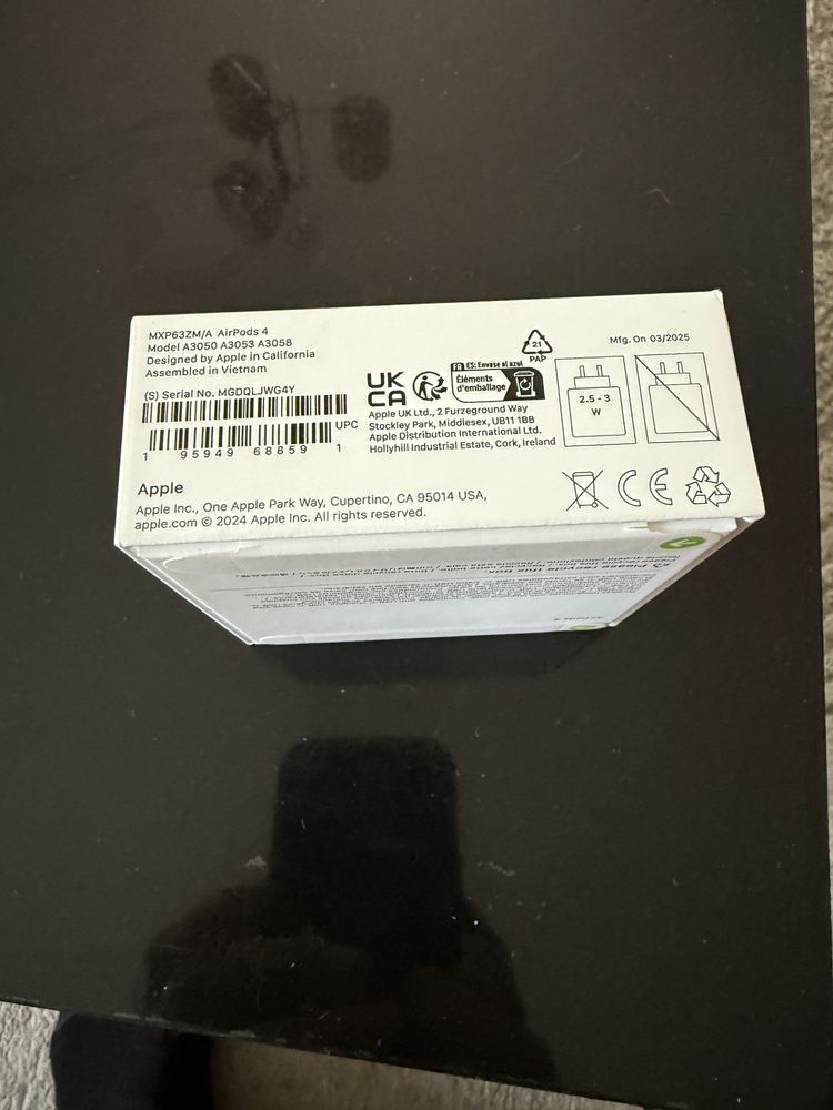 AirPods nowe nie otwierane