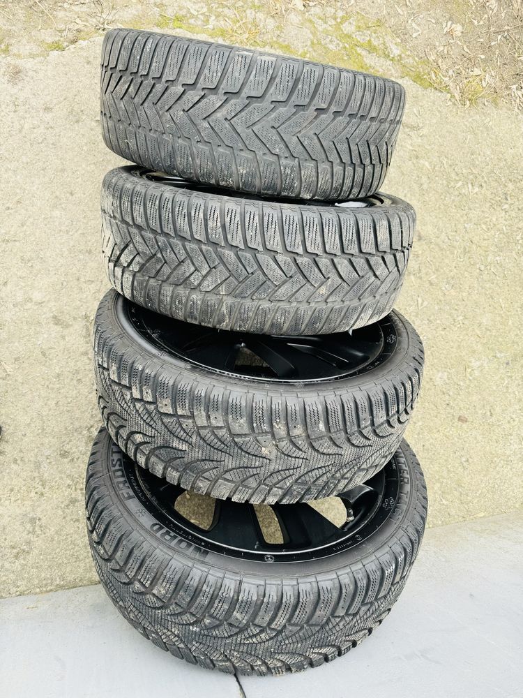 R17 4*100 диски с резиной 215/45 r17