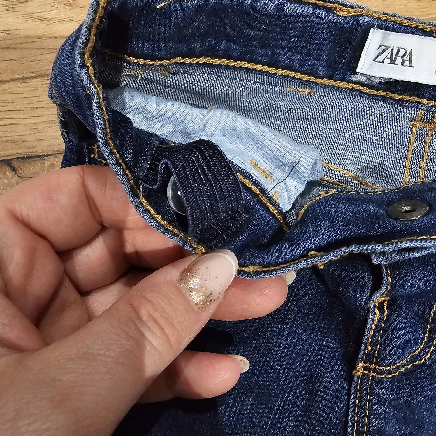 Spodnie jeans dżins Zara 86 lindex