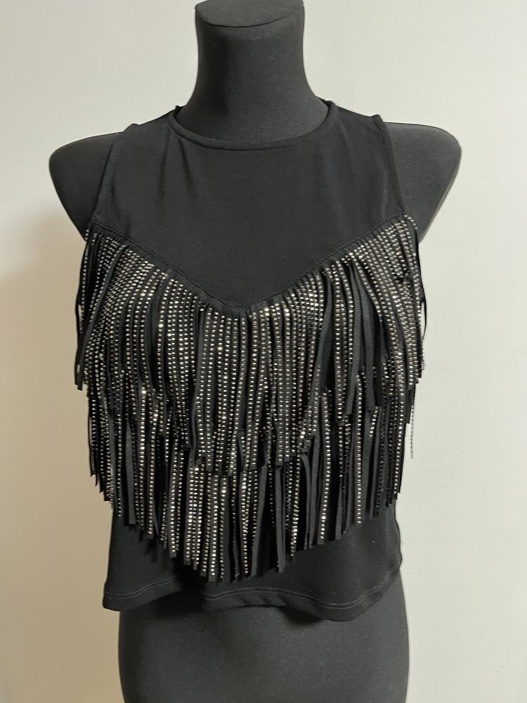 Blusa sem mangas Bershka