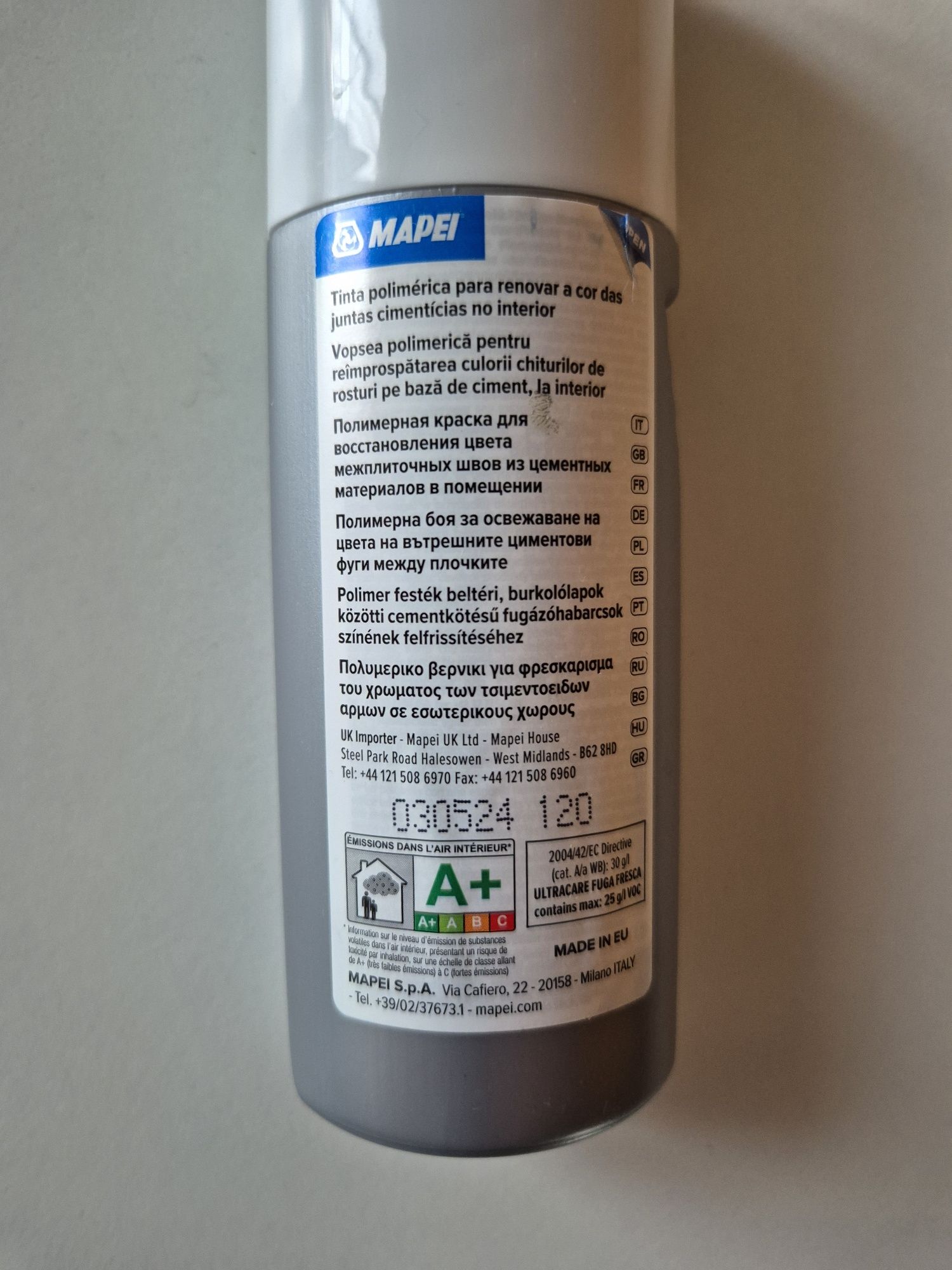 Renowator do fug MAPEI czarny