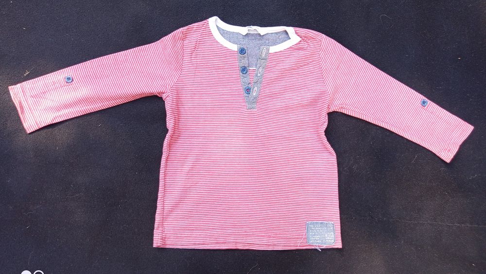 Bluzka polówka w paski Lindex 92