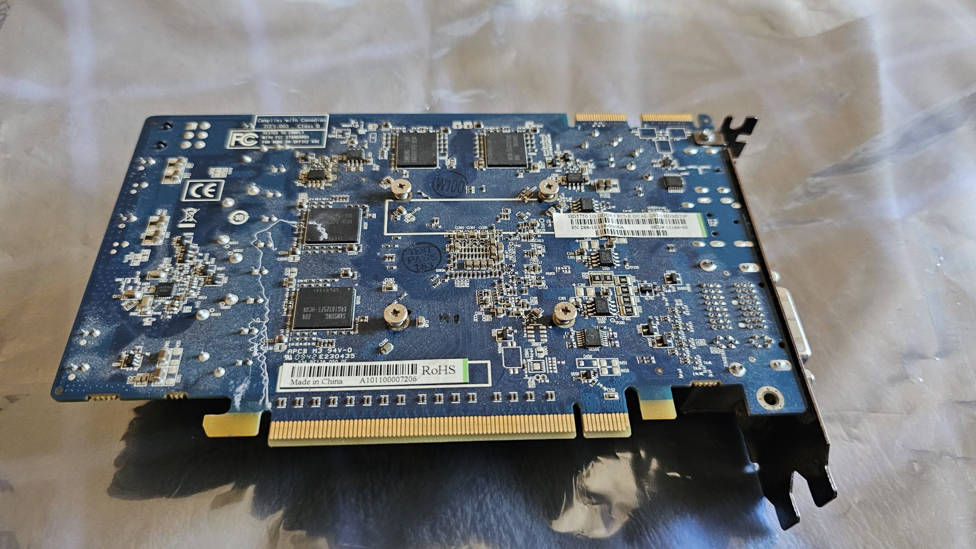 Відеокарта SAPPHIRE Radeon HD5750 1G gddr 5 PCI- E dual DVI-I/HDMI/DP