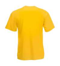 Koszulka męska Fruit of the Loom Super Premium żółta XXL